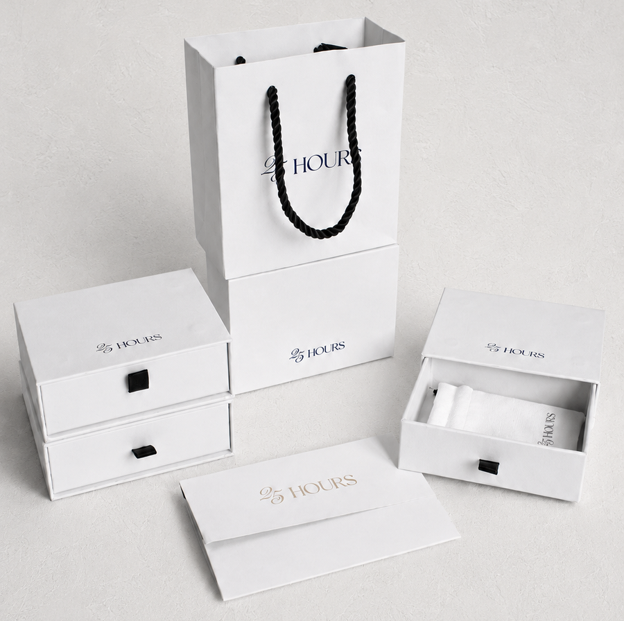 25HOURS gift packaging set