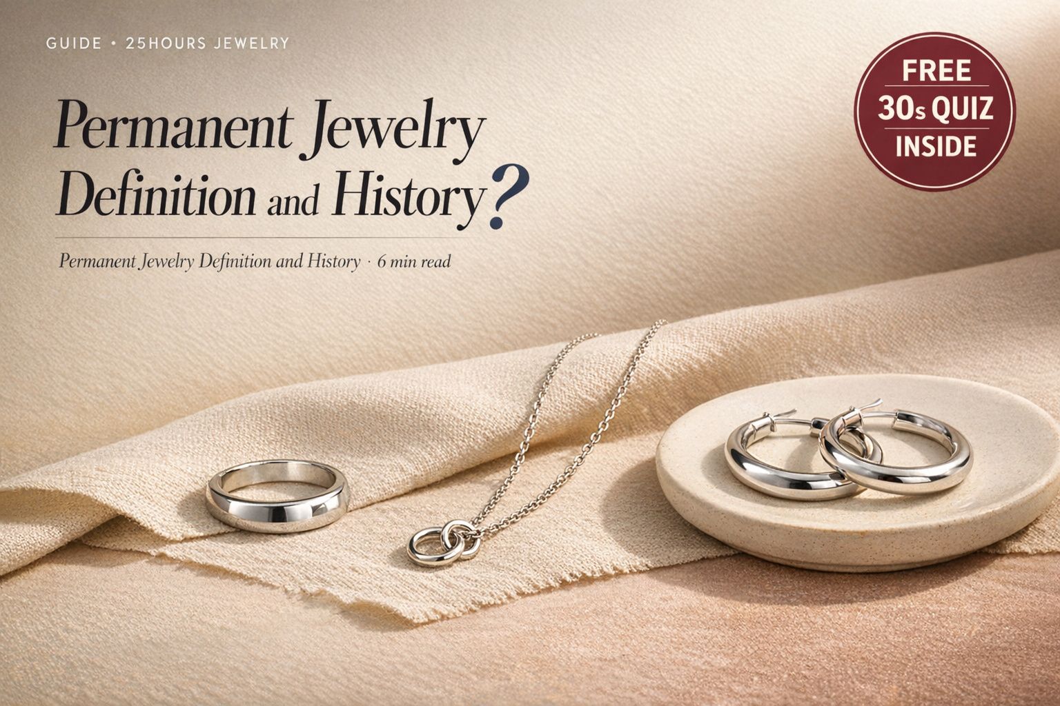 Permanent Jewelry Definition and History