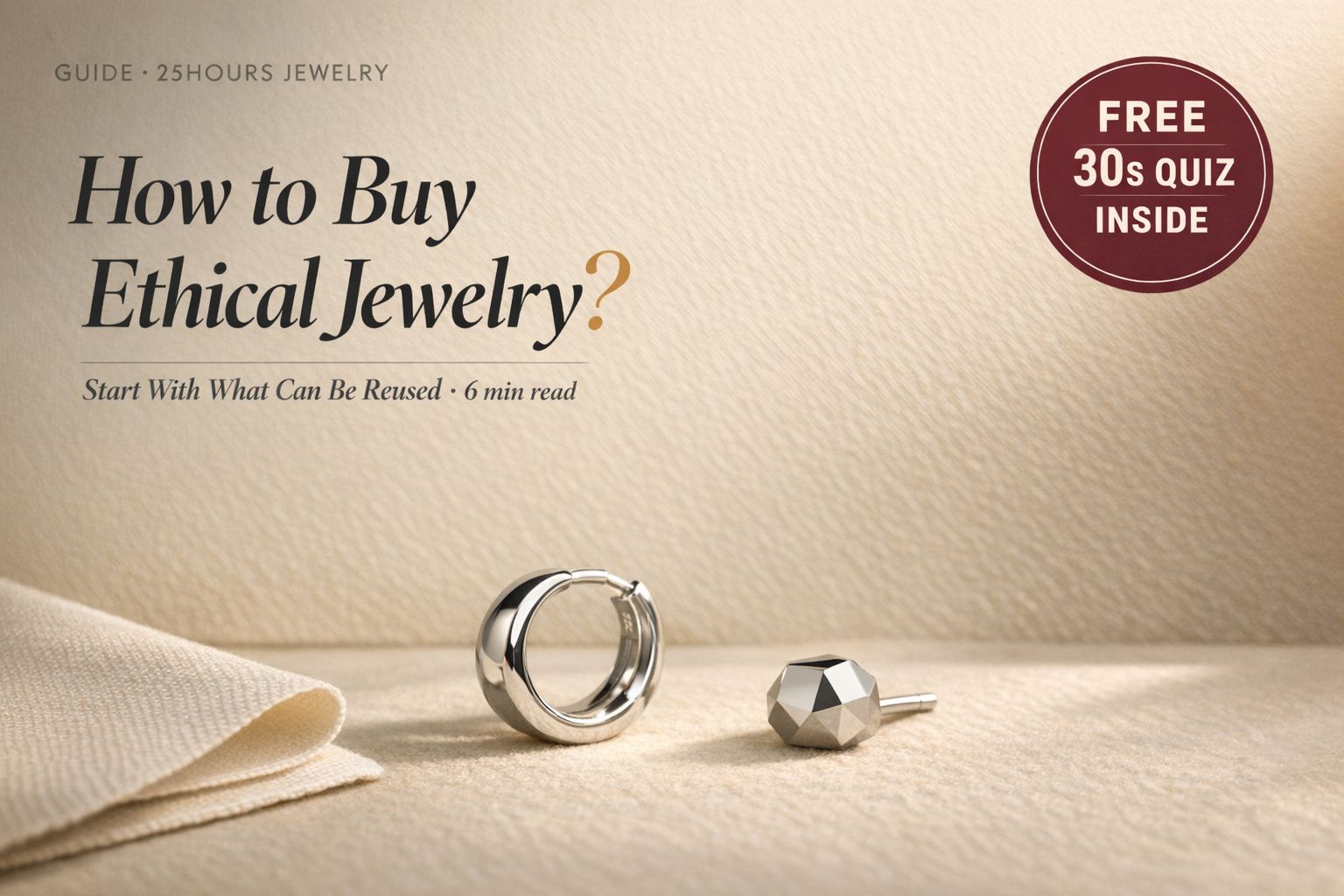 How to Buy Ethical Jewelry: Start With What Can Be Reused