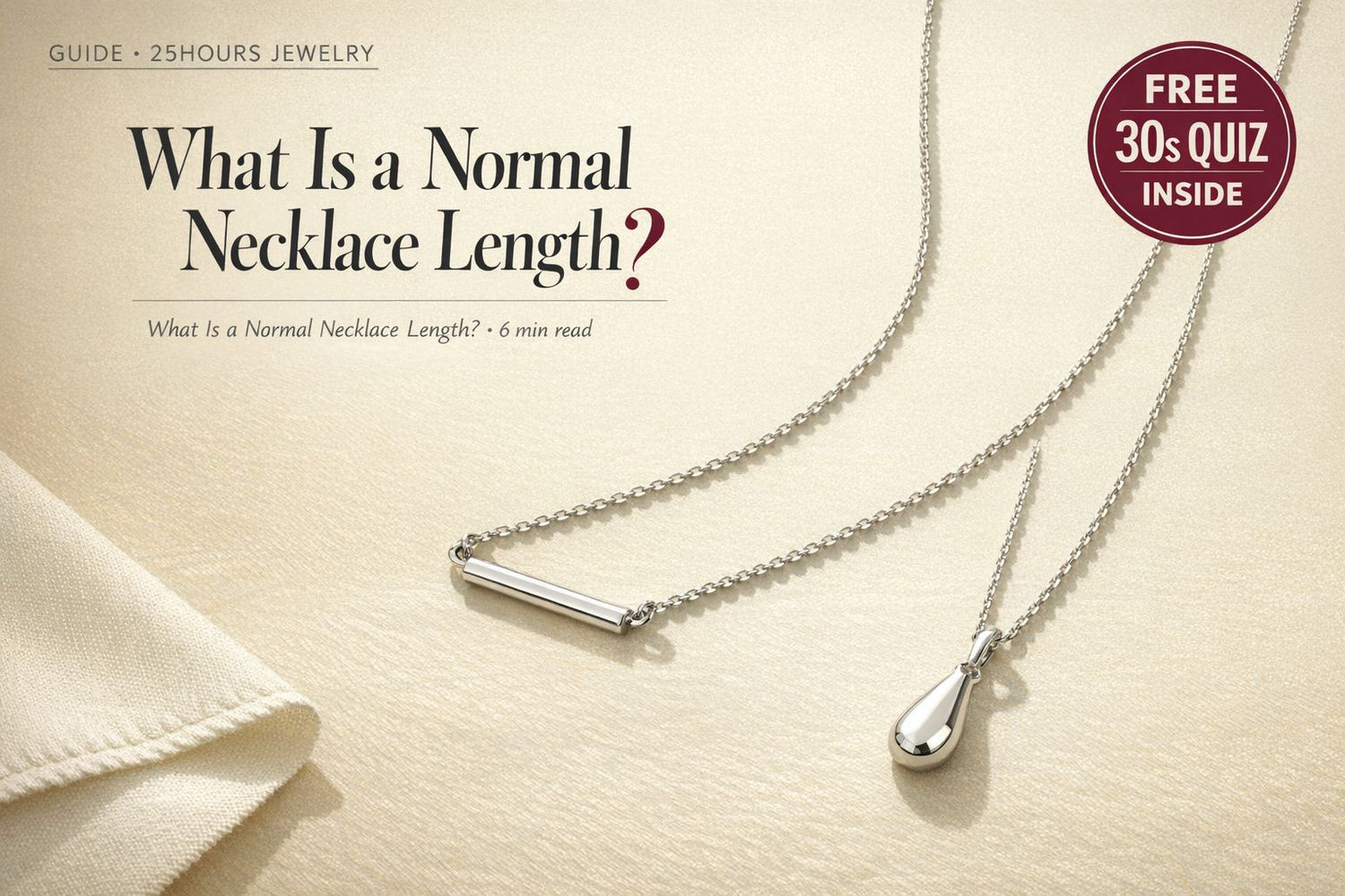 What Is a Normal Necklace Length?
