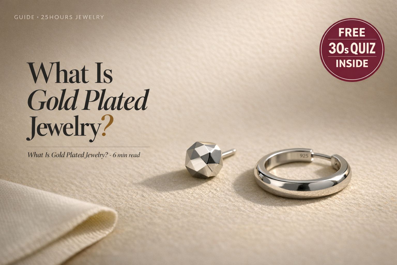 What Is Gold Plated Jewelry?