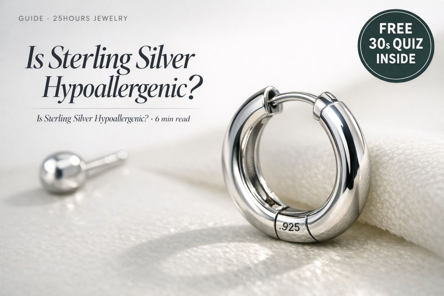 Is Sterling Silver Hypoallergenic?