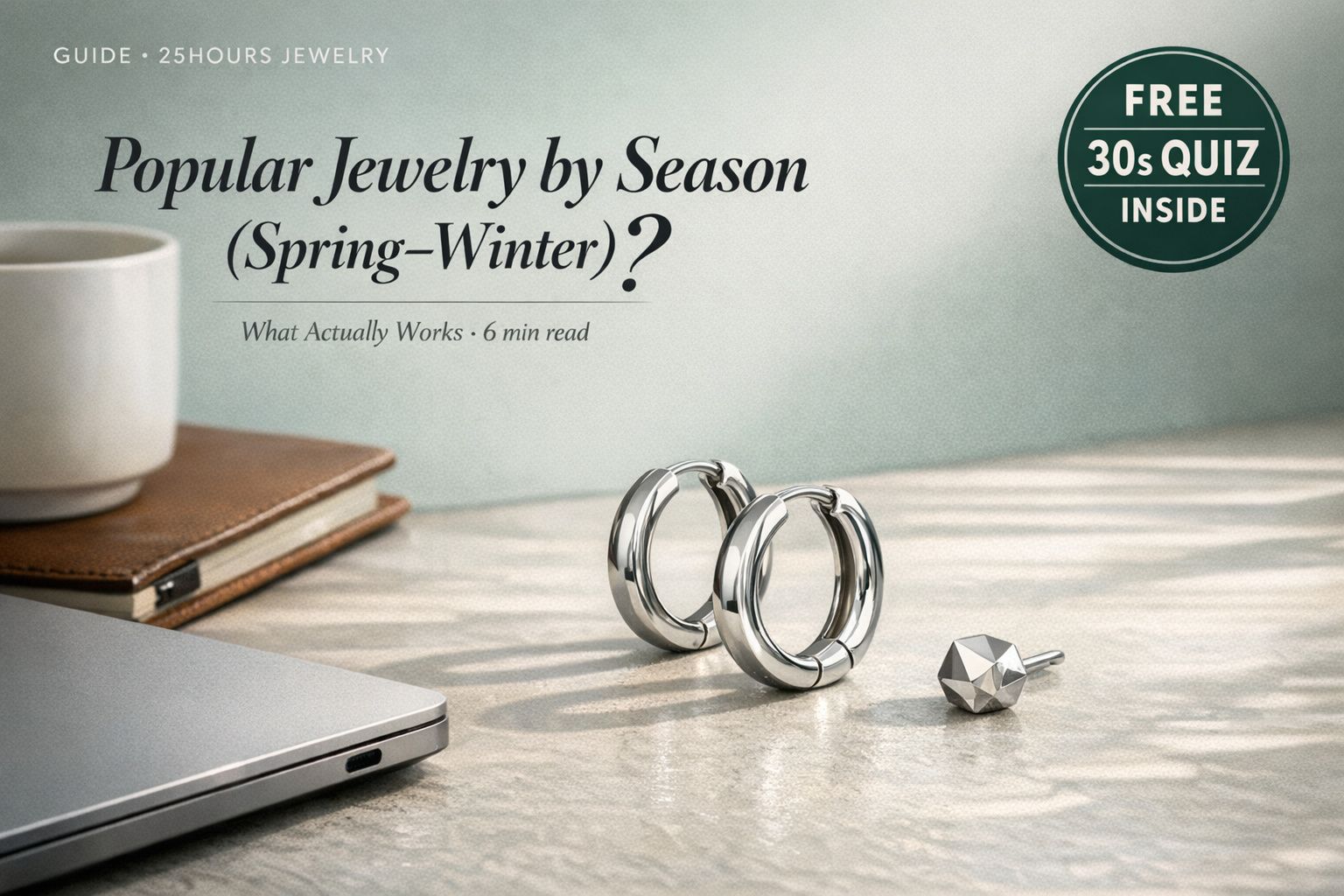 Popular Jewelry by Season (Spring–Winter): What Actually Works