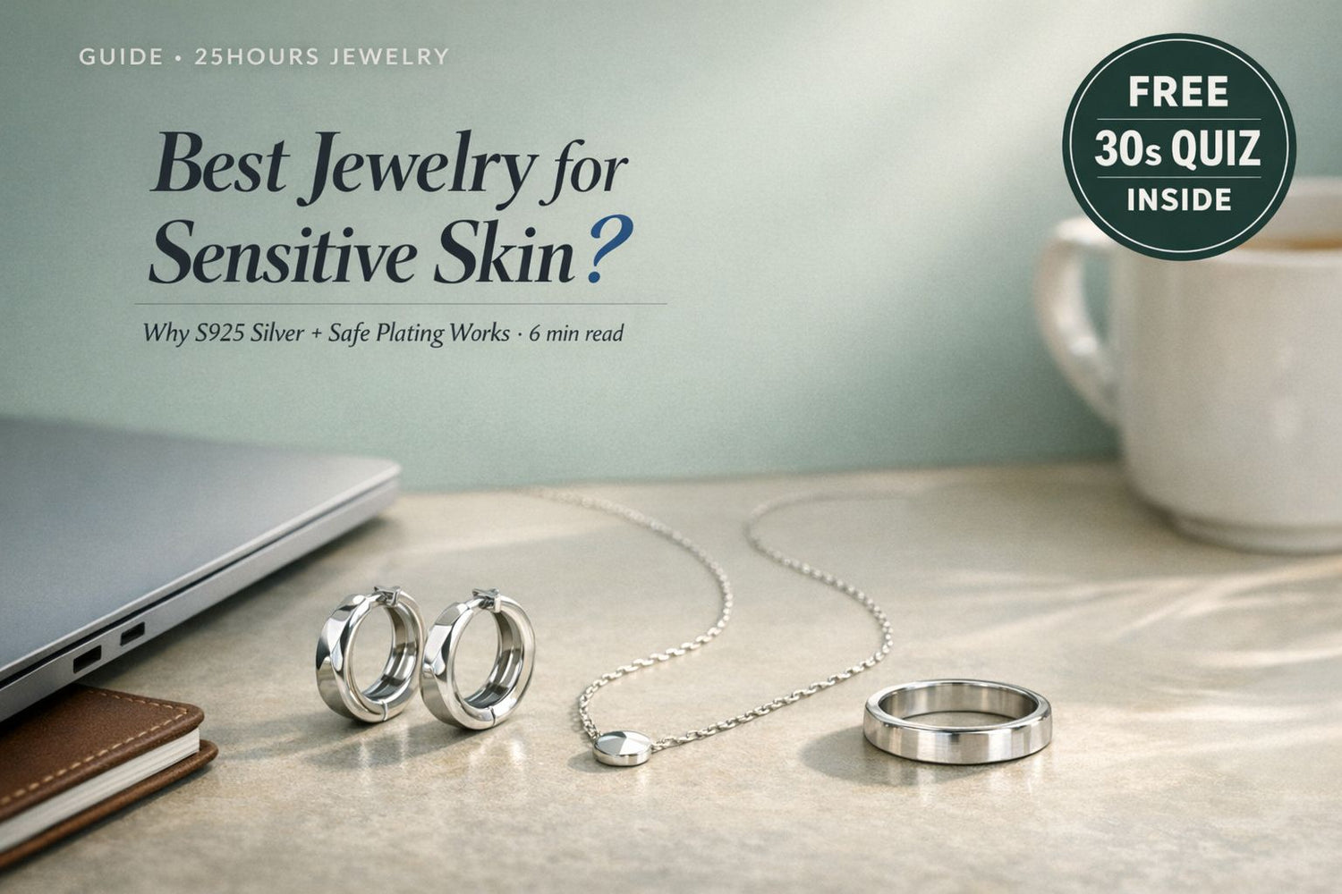 Best Jewelry for Sensitive Skin: Why S925 Silver + Safe Plating Works