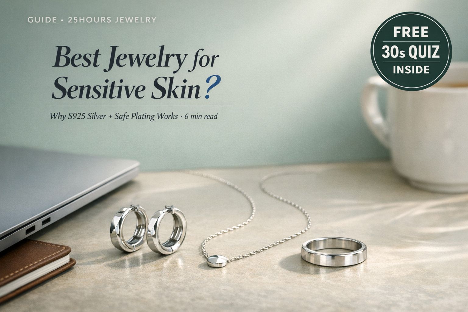 Best Jewelry for Sensitive Skin: Why S925 Silver + Safe Plating Works