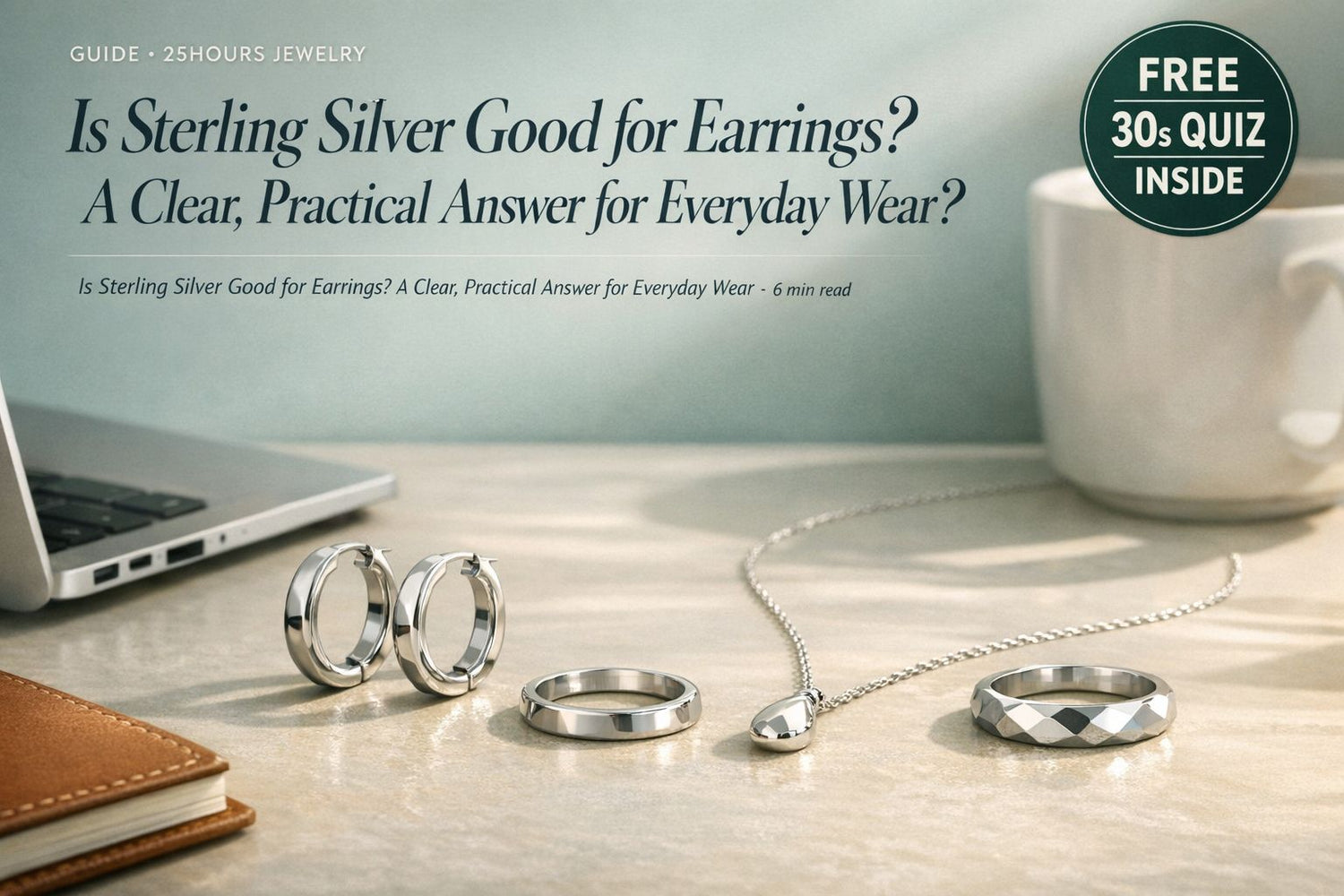 Is Sterling Silver Good for Earrings? A Clear, Practical Answer for Everyday Wear