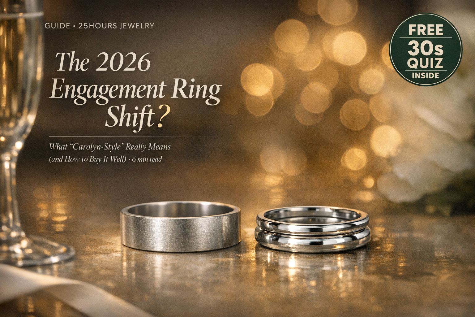 The 2026 Engagement Ring Shift: What “Carolyn-Style” Really Means (and How to Buy It Well)