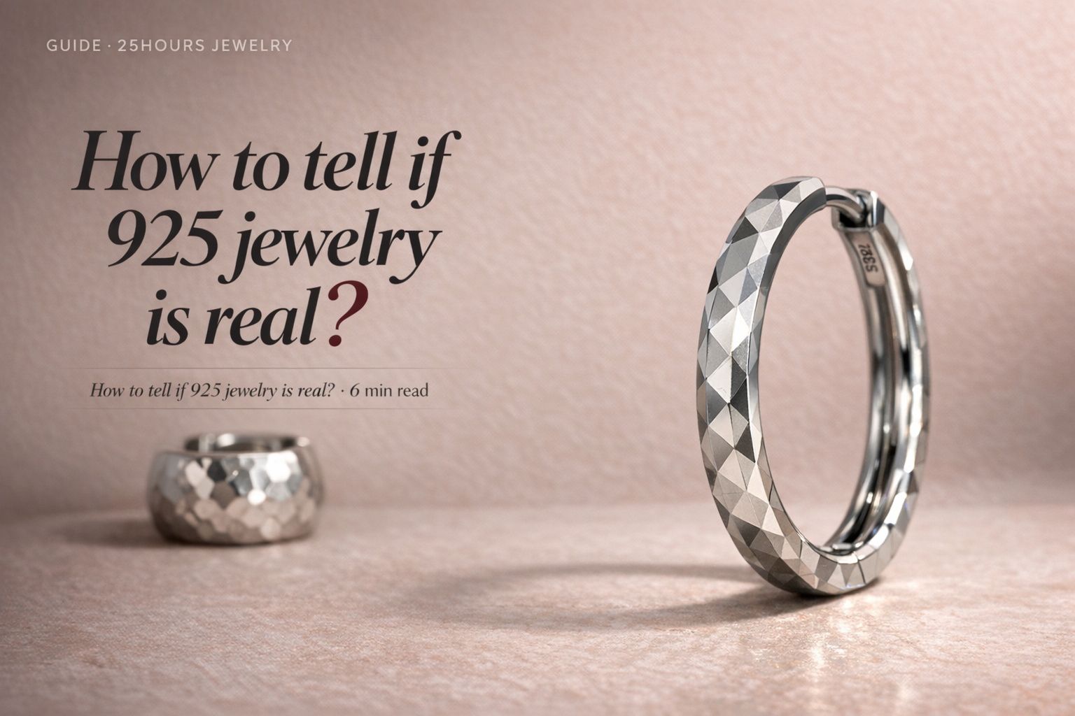 How to tell if 925 jewelry is real?