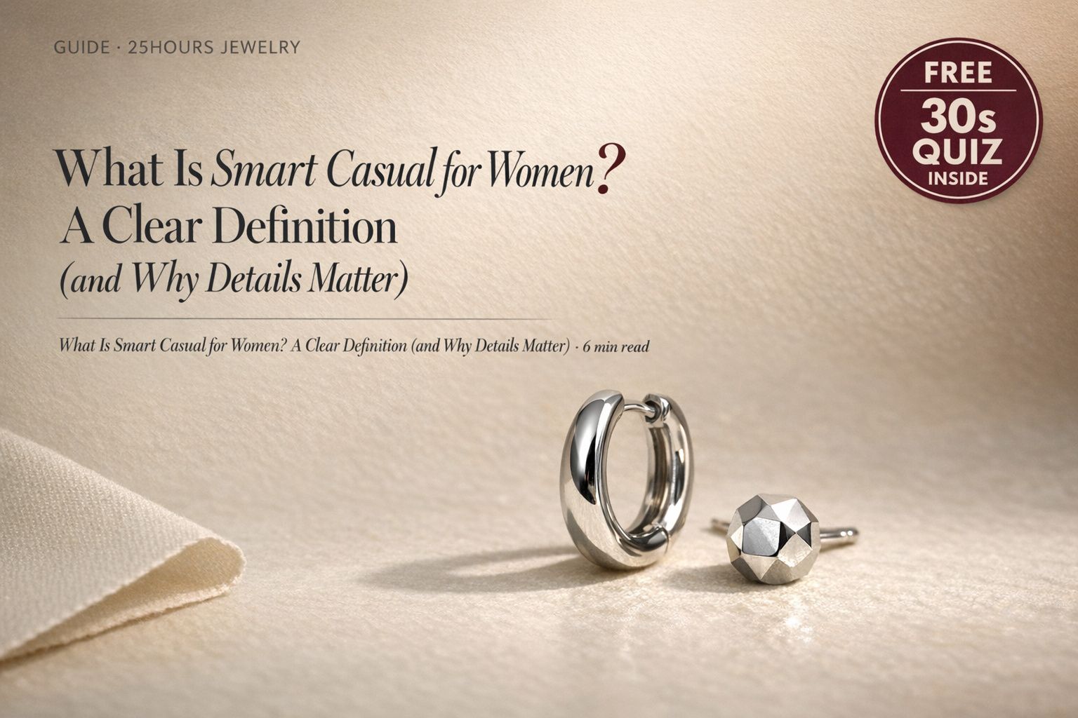 What Is Smart Casual for Women? A Clear Definition (and Why Details Matter)
