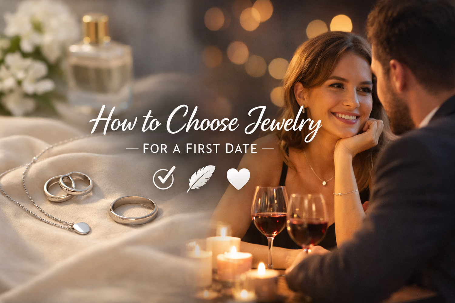 How to Choose Jewelry for a First Date: Simple, Comfortable, Intentional