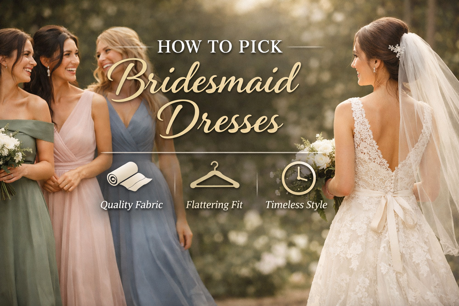 How to Pick Wedding Bridesmaid Dresses