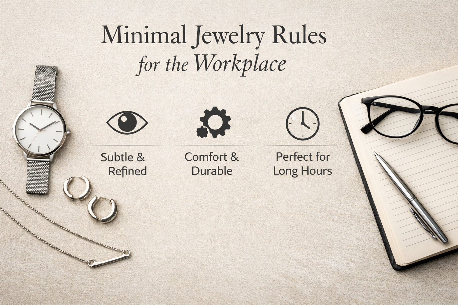 Minimal Jewelry Rules for the Workplace