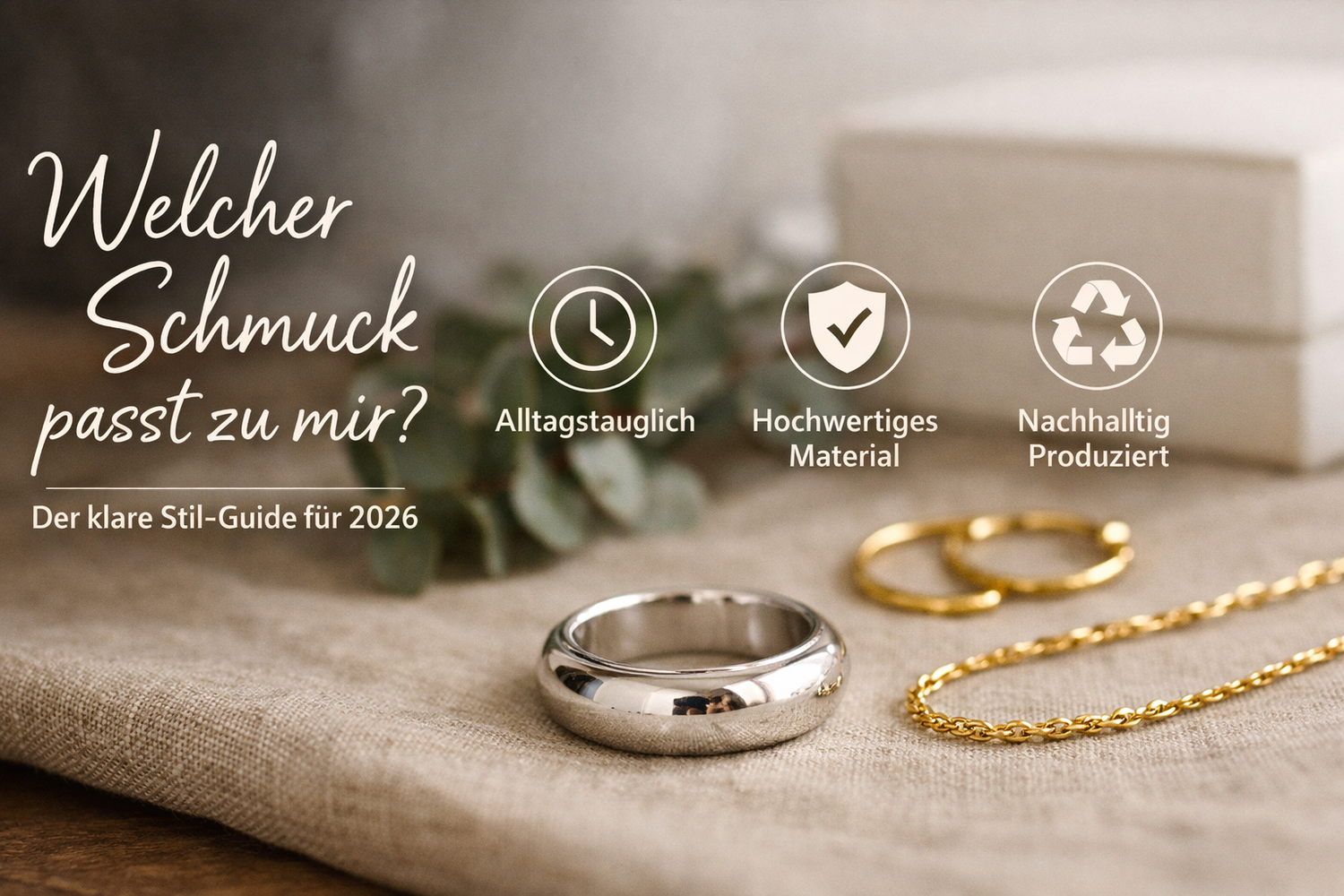 Welcher Schmuck passt zu mir? Der klare Stil-Guide für 2026 (Update)
