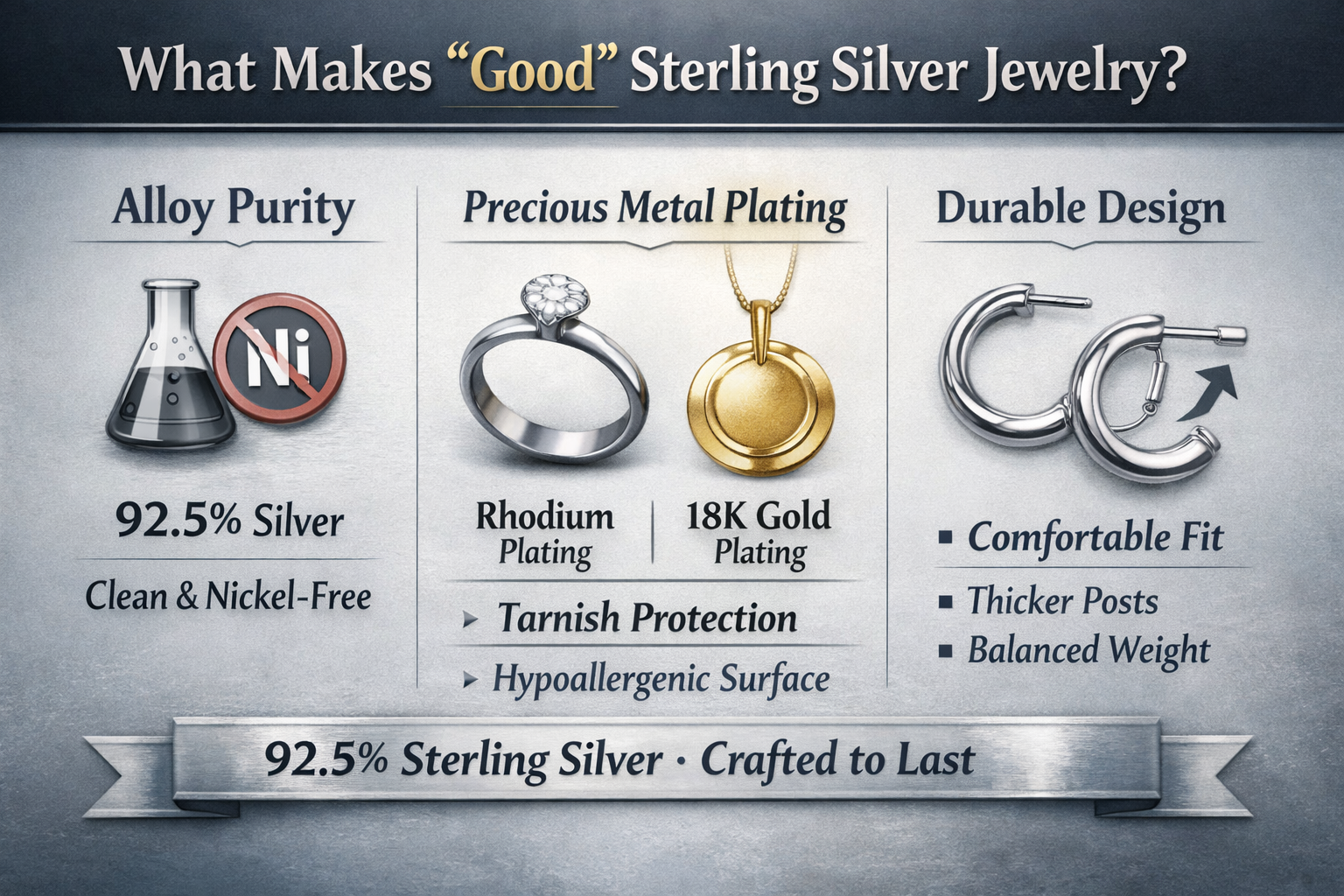 What Is Sterling Silver? A Clear, Honest Explanation