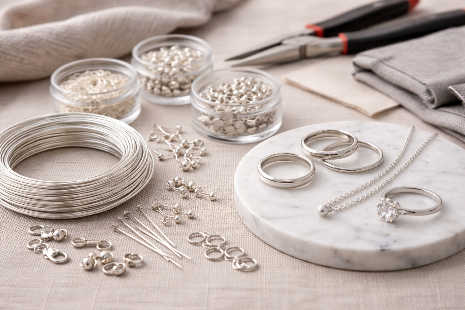Where to Buy Sterling Silver for Jewelry Making