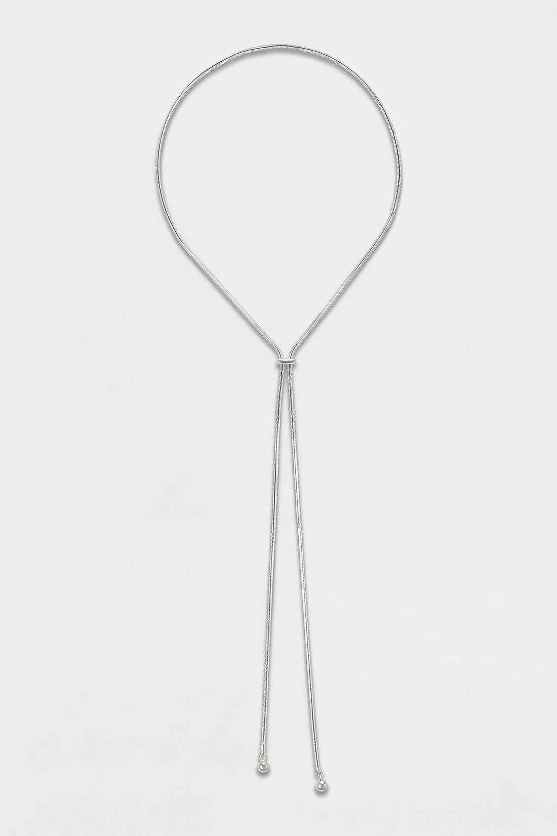 Savi Slider Lariat Chain Necklace