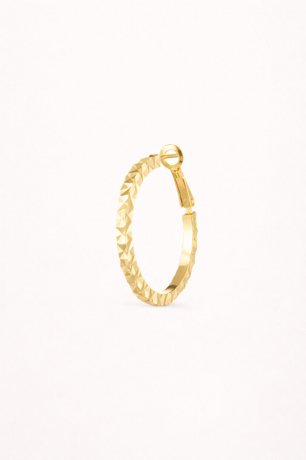 Faceted Classic Hoop Earrings – Facet Loop