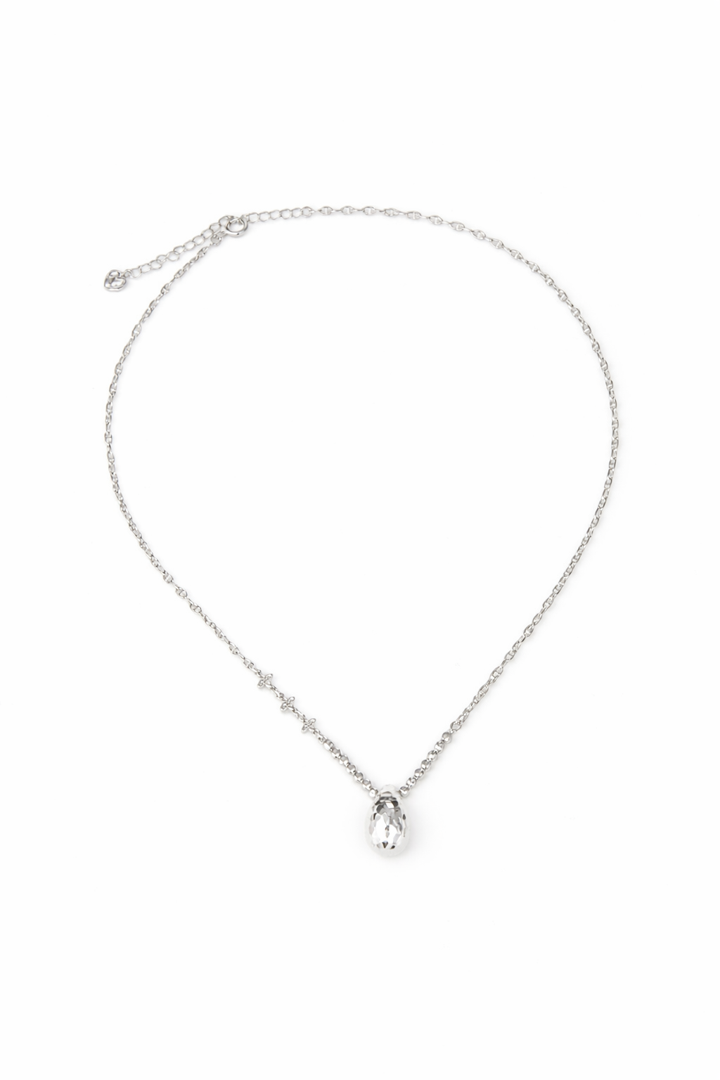 Faceted Drop Pendant Necklace – Facet